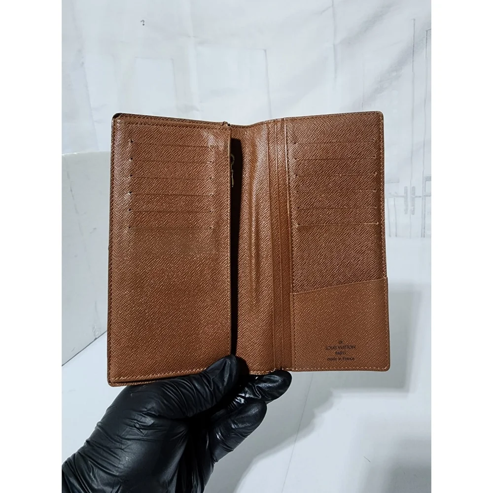 Louis Vuitton Monogram Brazza Wallet Brown - Picture 12 of 13